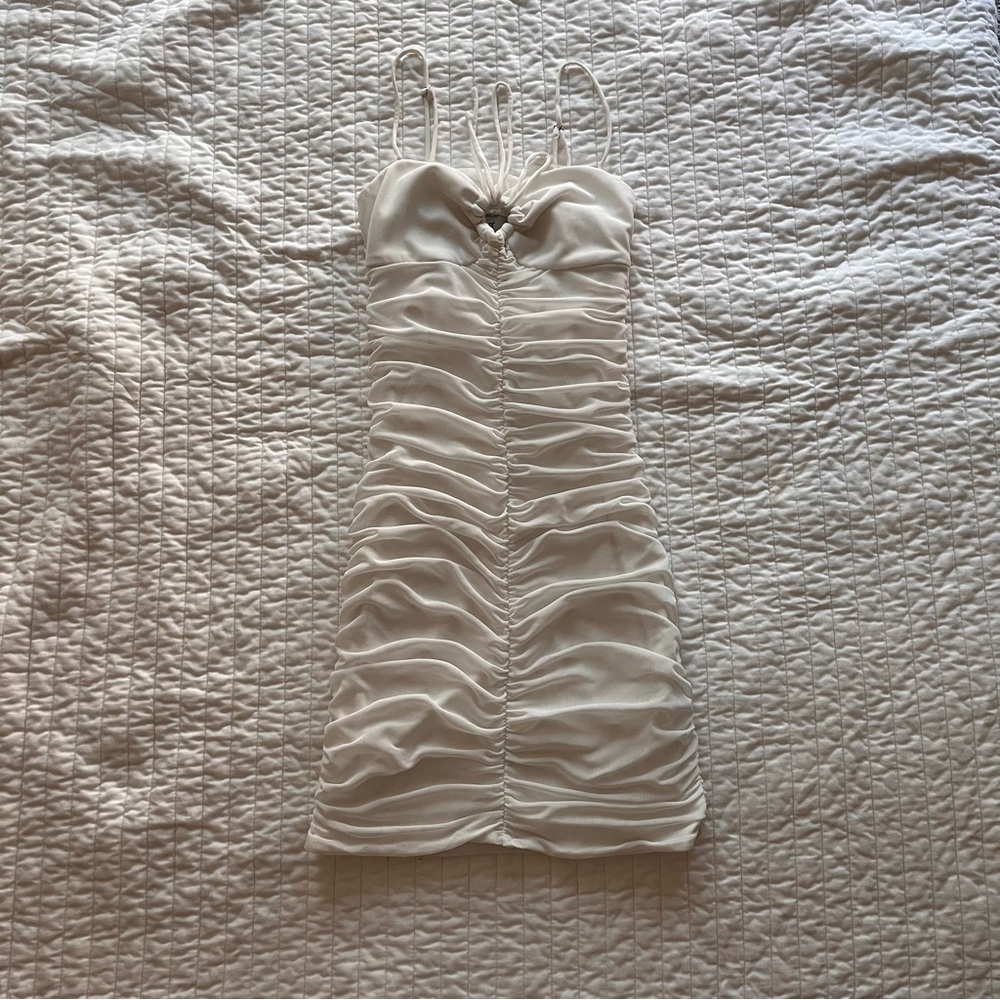 Princess Polly ruched mini dress